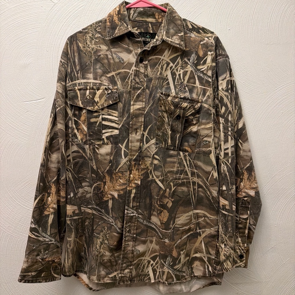Men's Camo button up